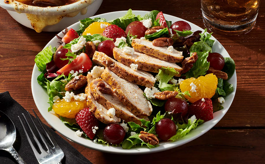 Grilled Chicken & Strawberry Salad