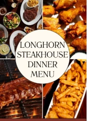 LongHorn Steakhouse Dinner Menu